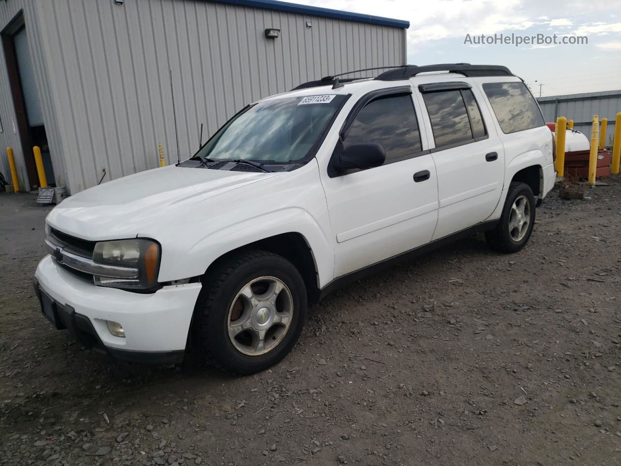 2006 Chevrolet Trailblazer Ext Ls Белый vin: 1GNET16S066170741