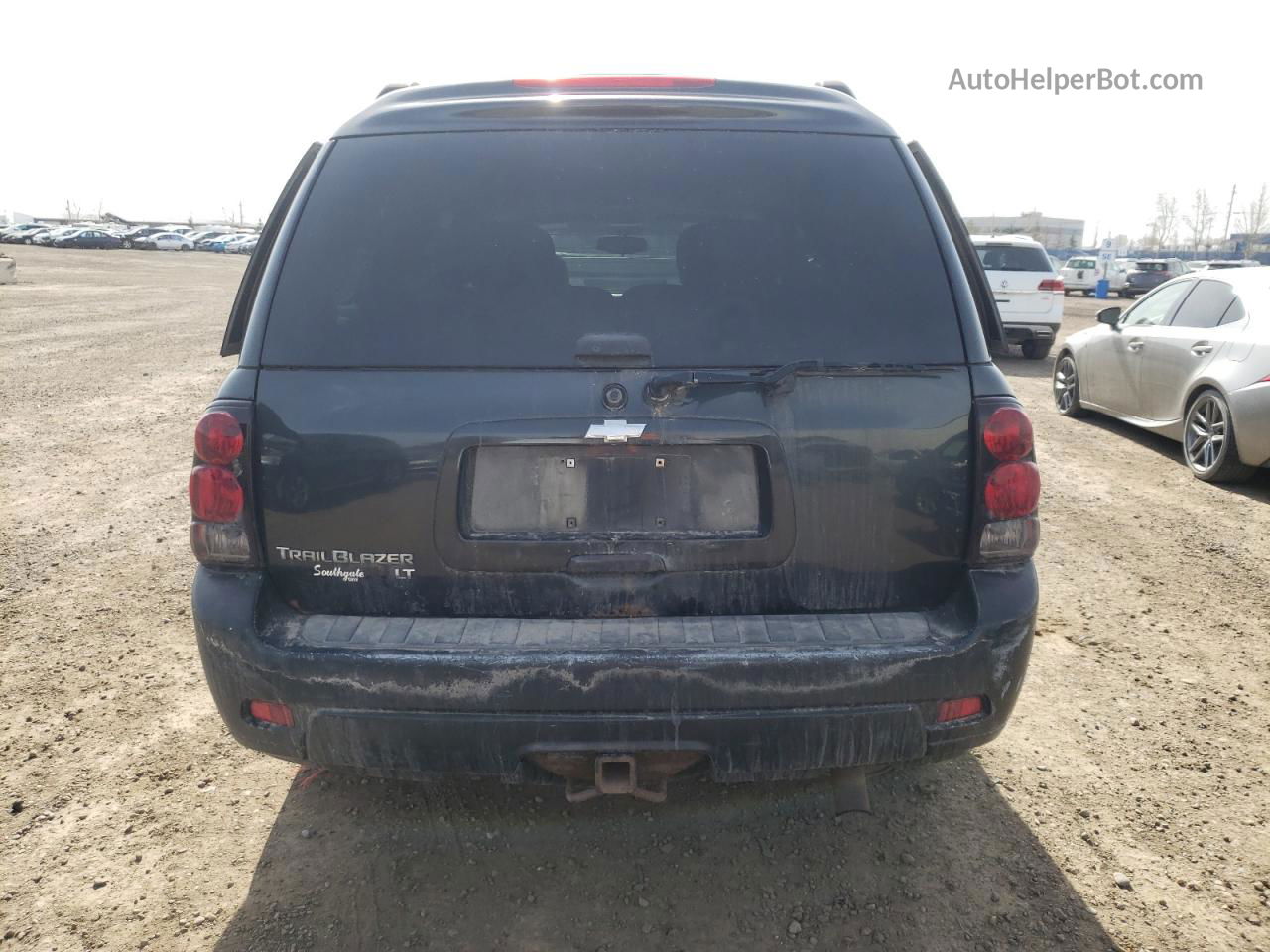 2006 Chevrolet Trailblazer Ext Ls Gray vin: 1GNET16S266141810