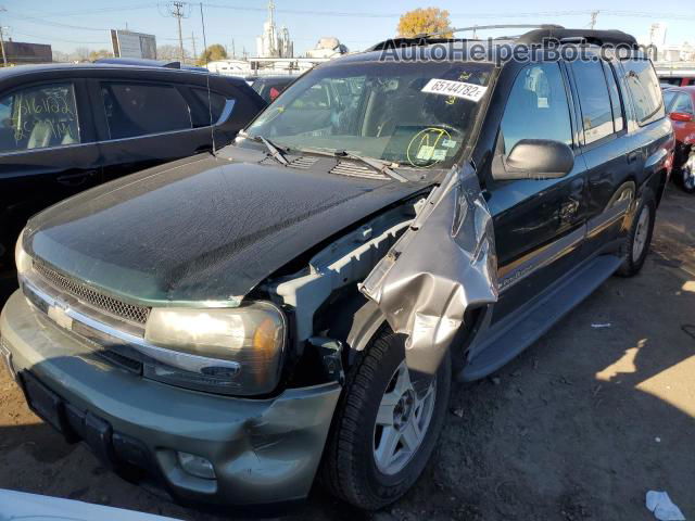 2002 Chevrolet Trailblazer Ext Зеленый vin: 1GNET16S326129417