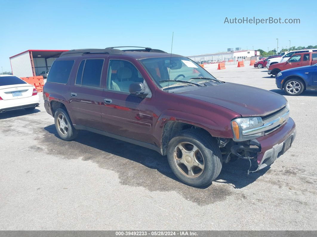 2006 Chevrolet Trailblazer Ext Ls/ext Lt Red vin: 1GNET16S366134753