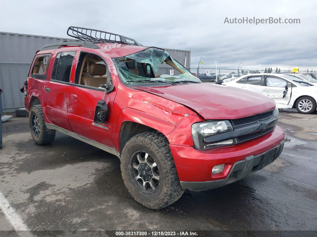 2002 Chevrolet Trailblazer Ext Lt Red vin: 1GNET16S426113081