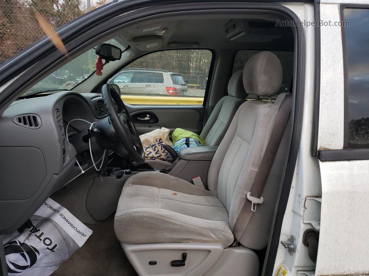 2006 Chevrolet Trailblazer Ext Ls White vin: 1GNET16S566141963