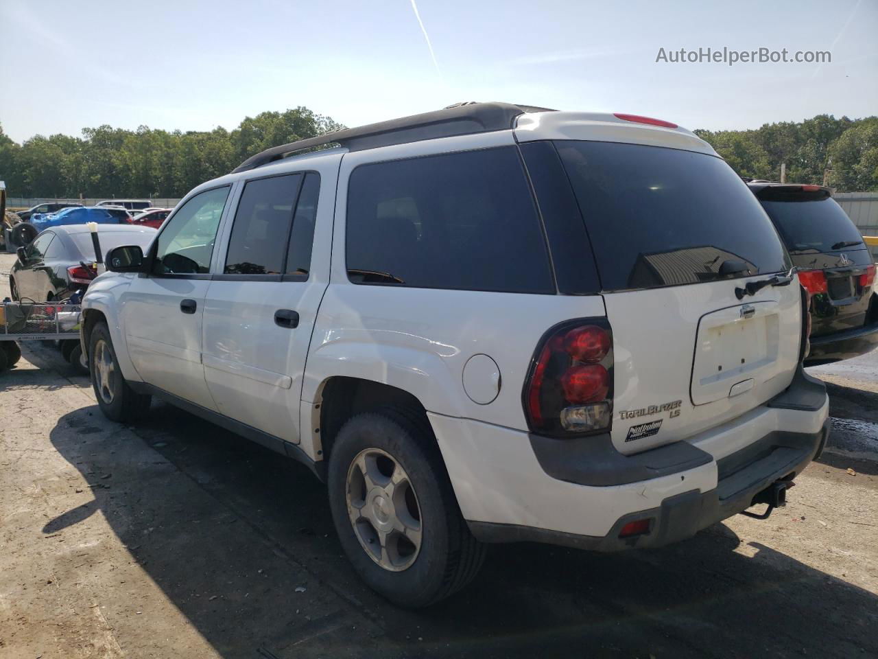 2006 Chevrolet Trailblazer Ext Ls White vin: 1GNET16S566147942