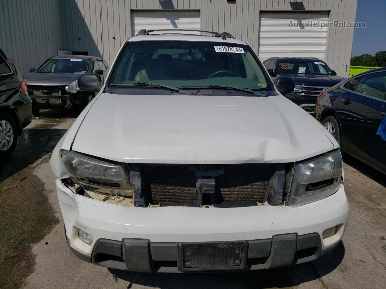 2006 Chevrolet Trailblazer Ext Ls White vin: 1GNET16S566147942