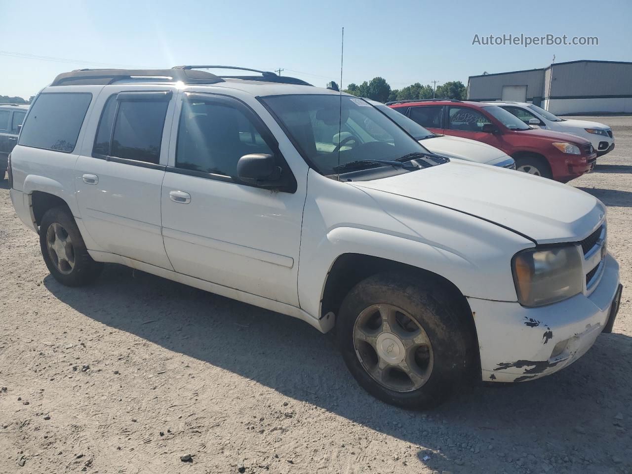 2006 Chevrolet Trailblazer Ext Ls White vin: 1GNET16S566148086