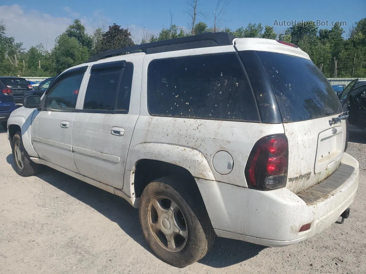 2006 Chevrolet Trailblazer Ext Ls White vin: 1GNET16S566148086