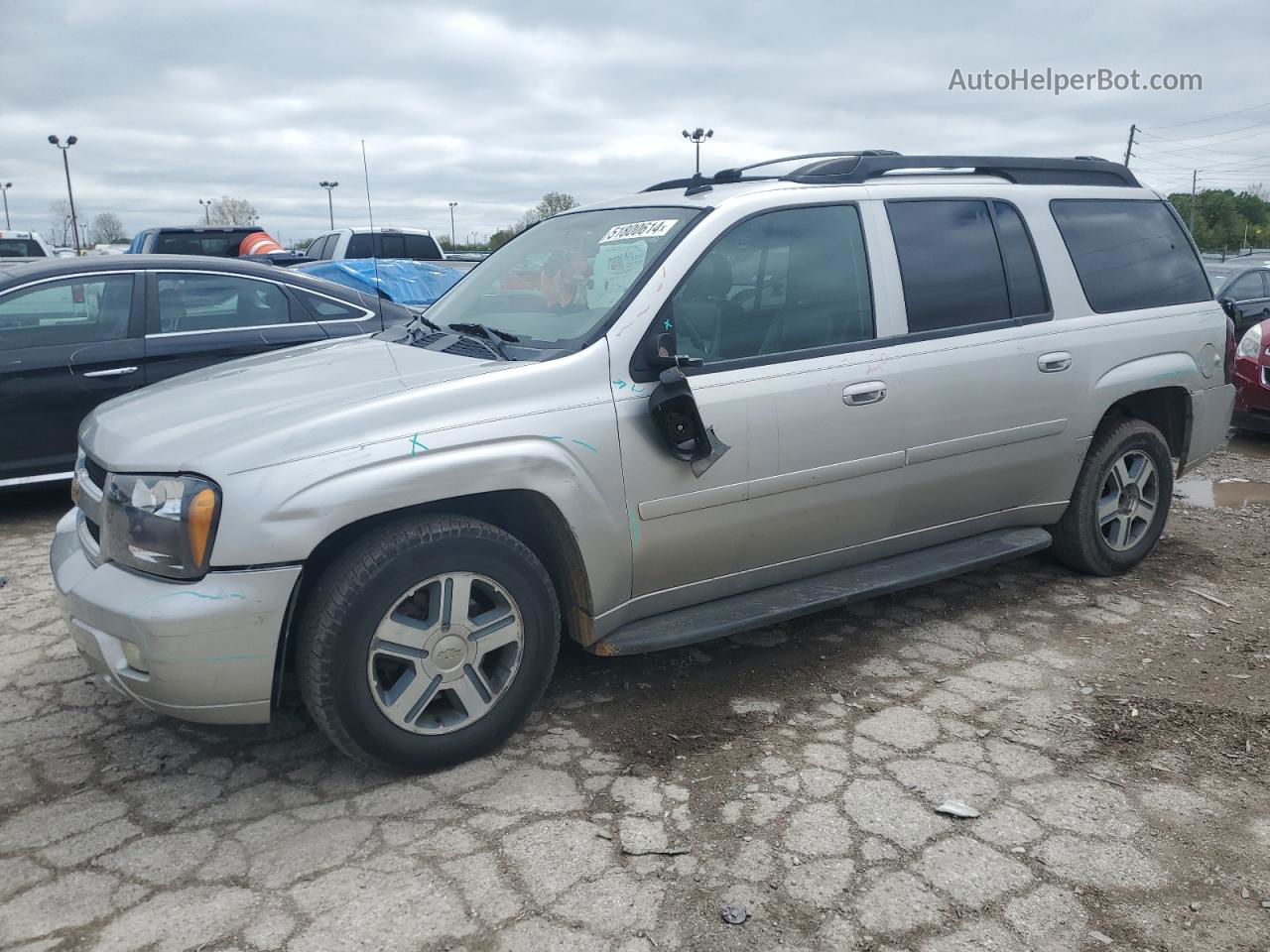 2006 Chevrolet Trailblazer Ext Ls Silver vin: 1GNET16S666123035