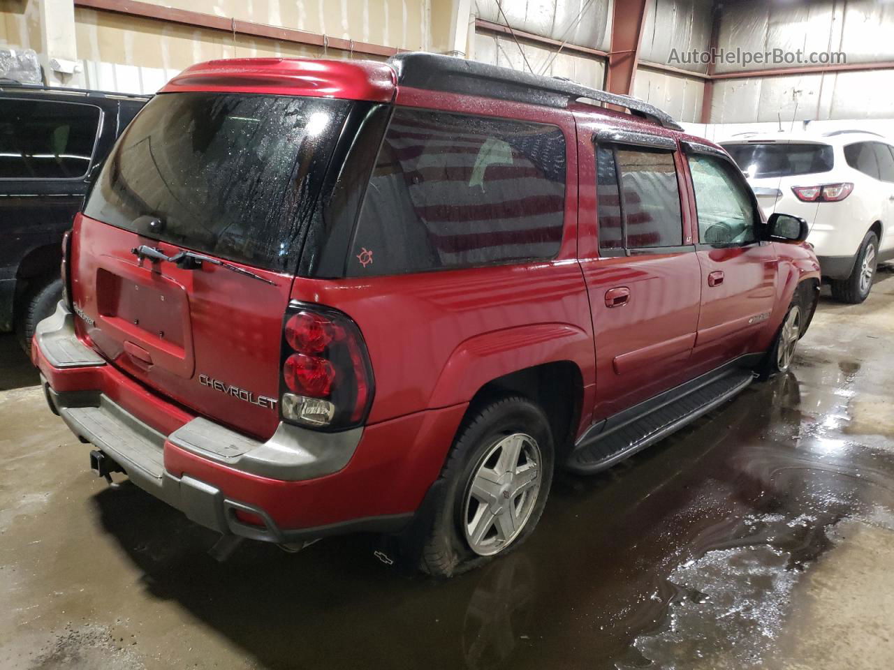 2002 Chevrolet Trailblazer Ext Burgundy vin: 1GNET16S926133553