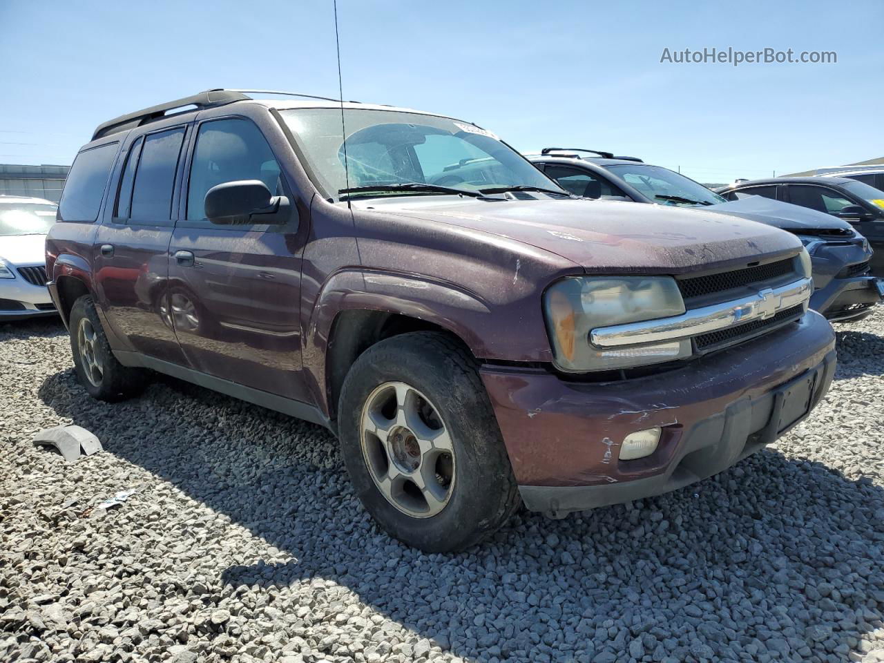 2006 Chevrolet Trailblazer Ext Ls Бордовый vin: 1GNET16S966105015