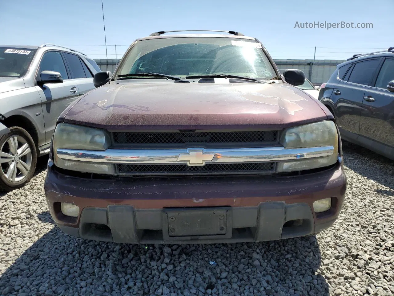 2006 Chevrolet Trailblazer Ext Ls Бордовый vin: 1GNET16S966105015