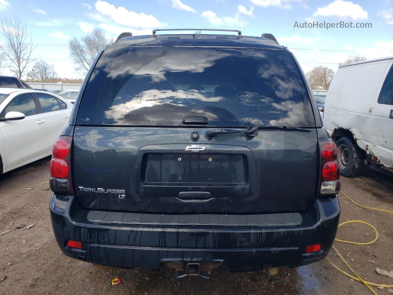 2006 Chevrolet Trailblazer Ext Ls Black vin: 1GNET16SX66155891