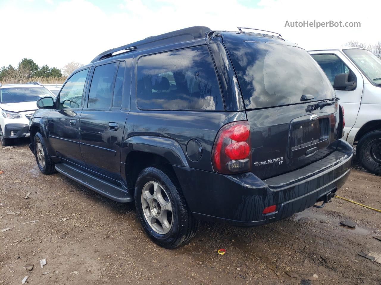 2006 Chevrolet Trailblazer Ext Ls Black vin: 1GNET16SX66155891