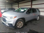 2020 Chevrolet Traverse Awd Ls Silver vin: 1GNEVFKW3LJ181421