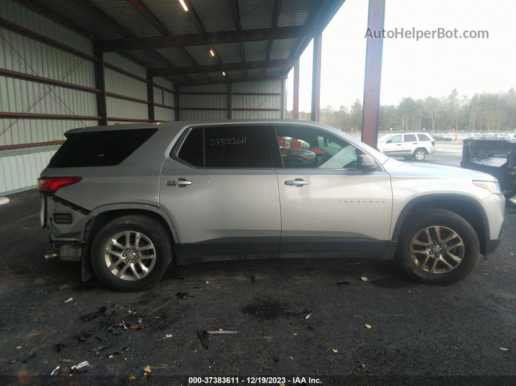 2020 Chevrolet Traverse Awd Ls Silver vin: 1GNEVFKW3LJ181421