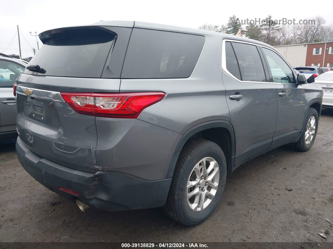 2020 Chevrolet Traverse Awd Ls Gray vin: 1GNEVFKW3LJ193486