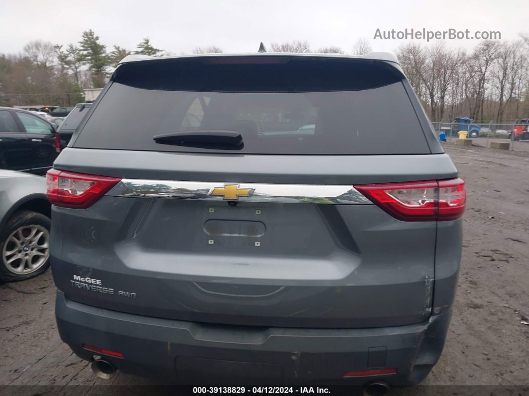 2020 Chevrolet Traverse Awd Ls Gray vin: 1GNEVFKW3LJ193486