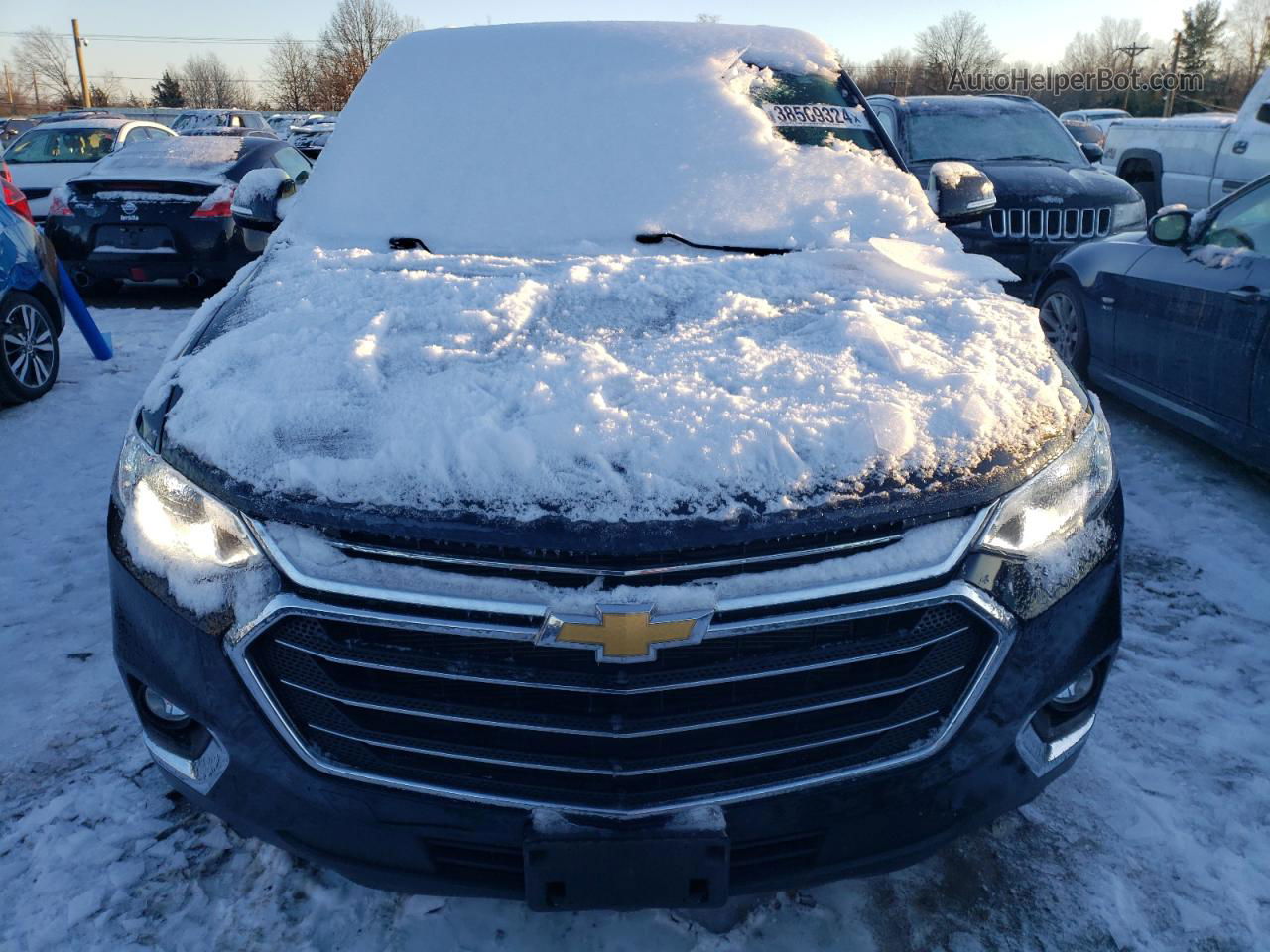 2020 Chevrolet Traverse Lt Blue vin: 1GNEVGKW0LJ165960