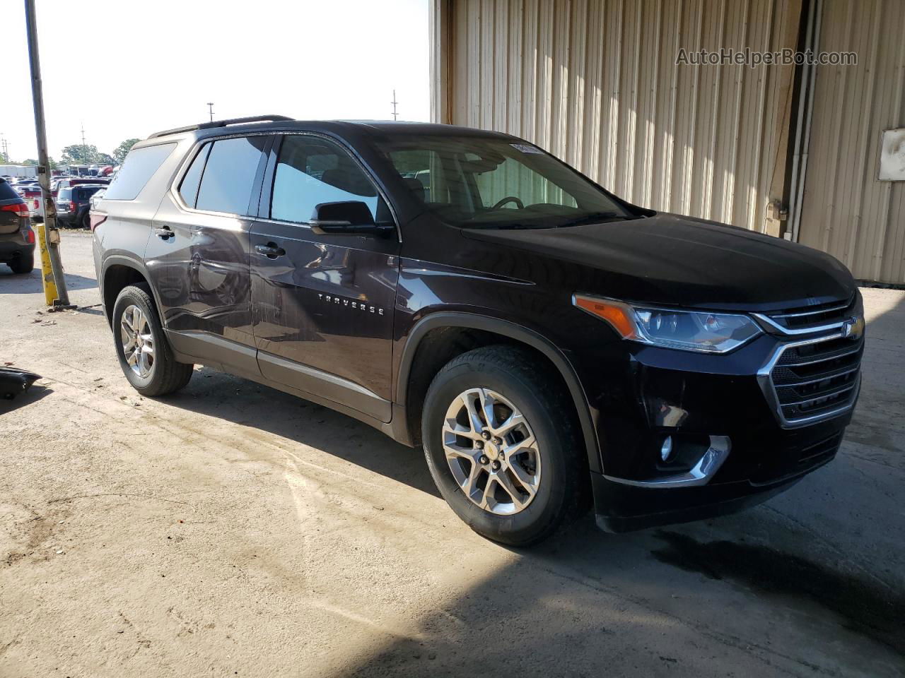 2020 Chevrolet Traverse Lt Темно-бордовый vin: 1GNEVGKW0LJ325898