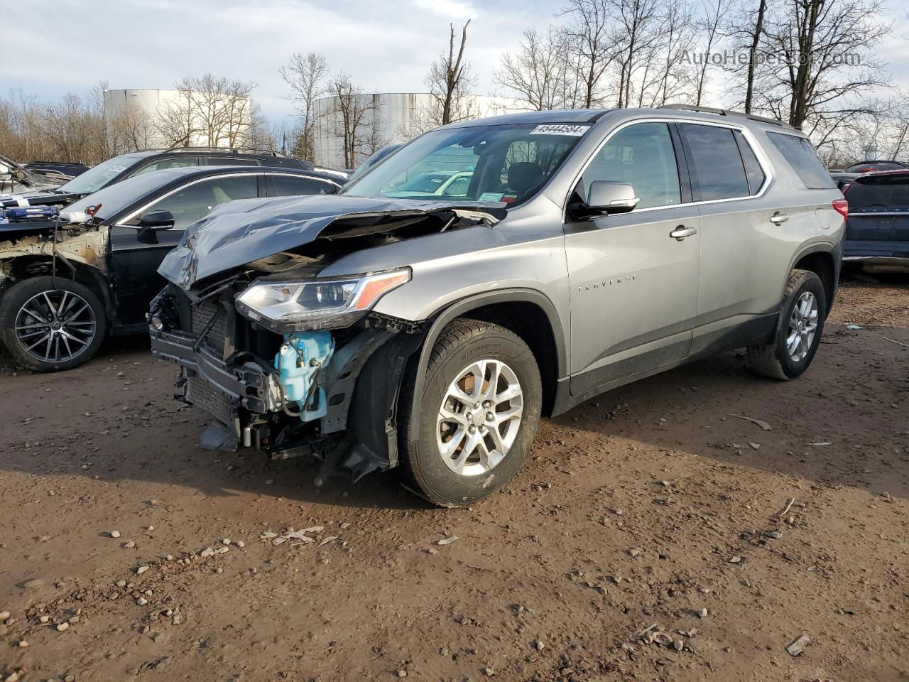 2020 Chevrolet Traverse Lt Gray vin: 1GNEVGKW1LJ173761