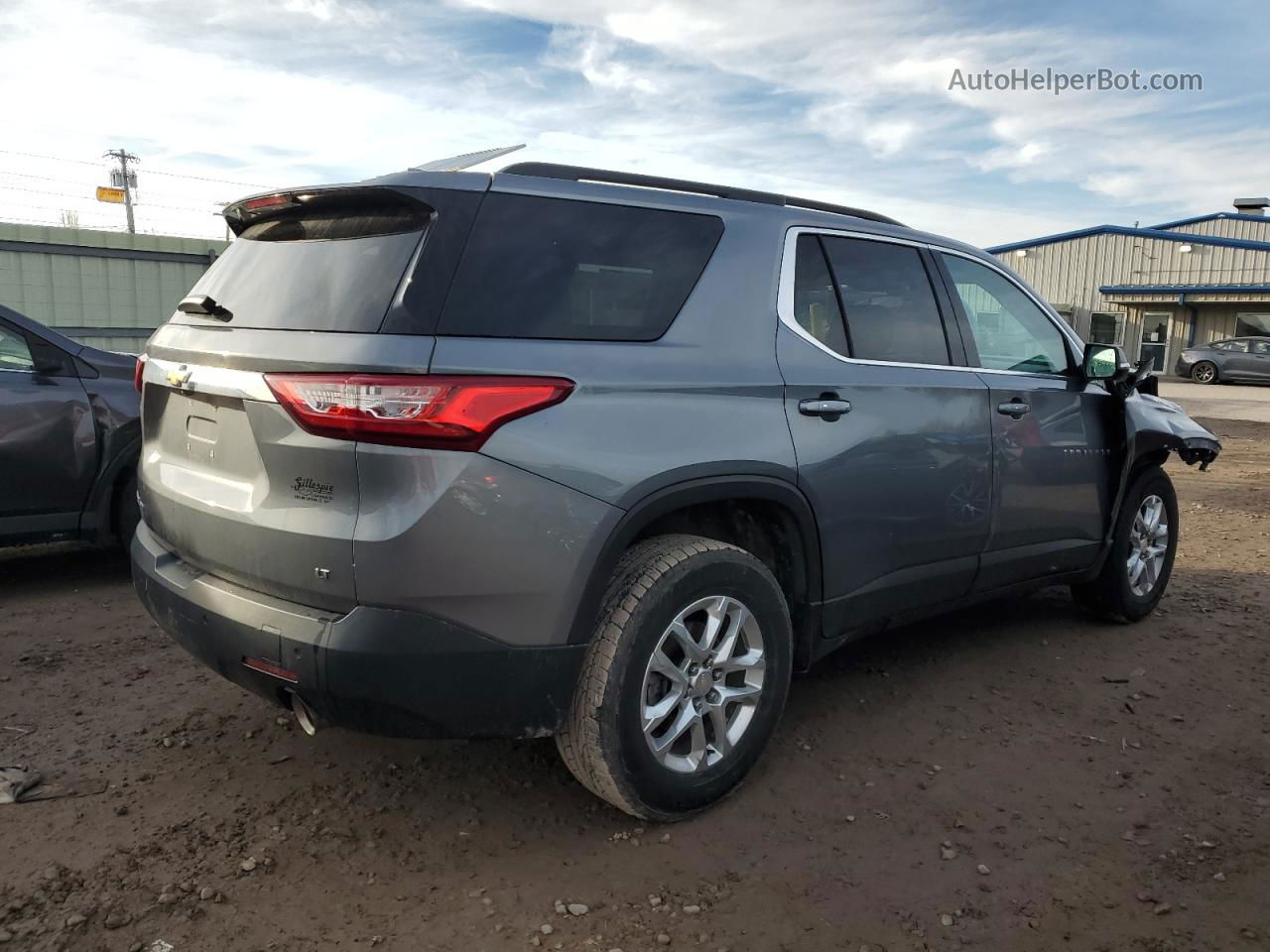 2020 Chevrolet Traverse Lt Gray vin: 1GNEVGKW1LJ173761