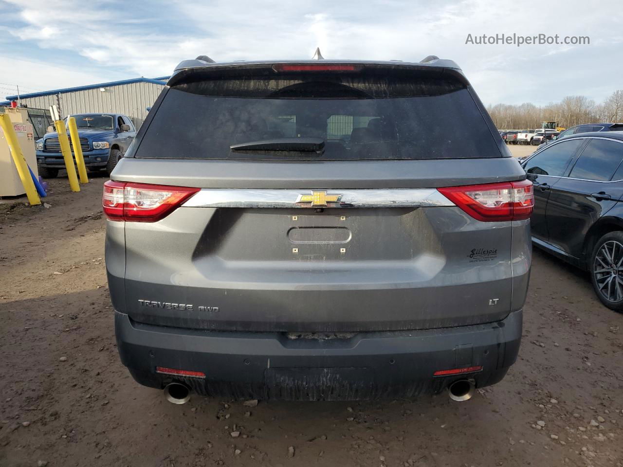 2020 Chevrolet Traverse Lt Gray vin: 1GNEVGKW1LJ173761