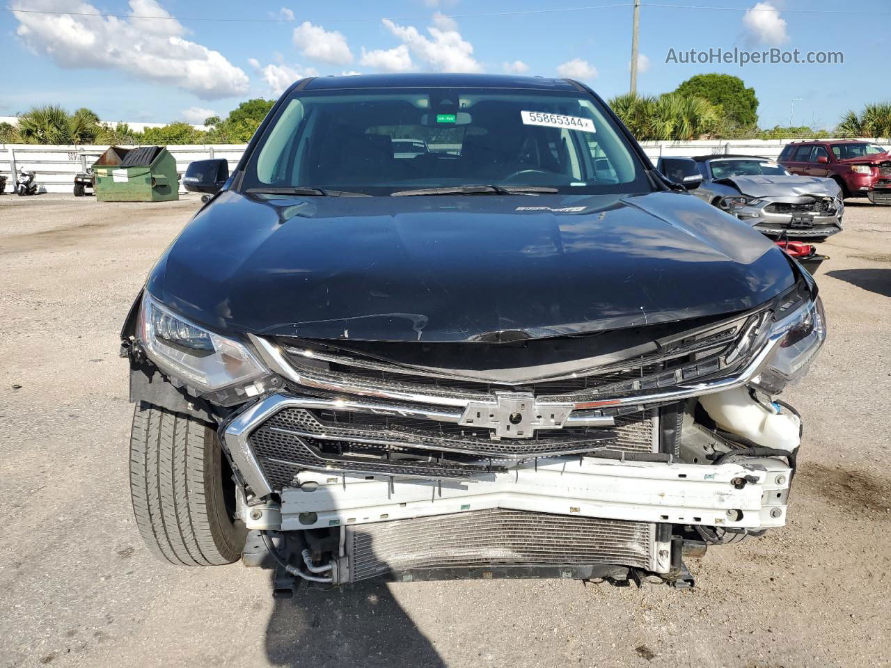 2020 Chevrolet Traverse Lt Black vin: 1GNEVGKW1LJ301156