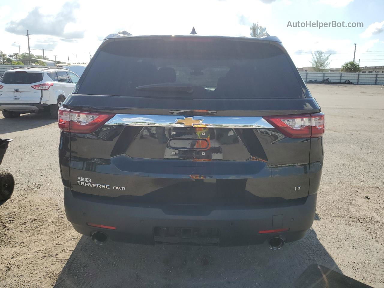 2020 Chevrolet Traverse Lt Black vin: 1GNEVGKW1LJ301156