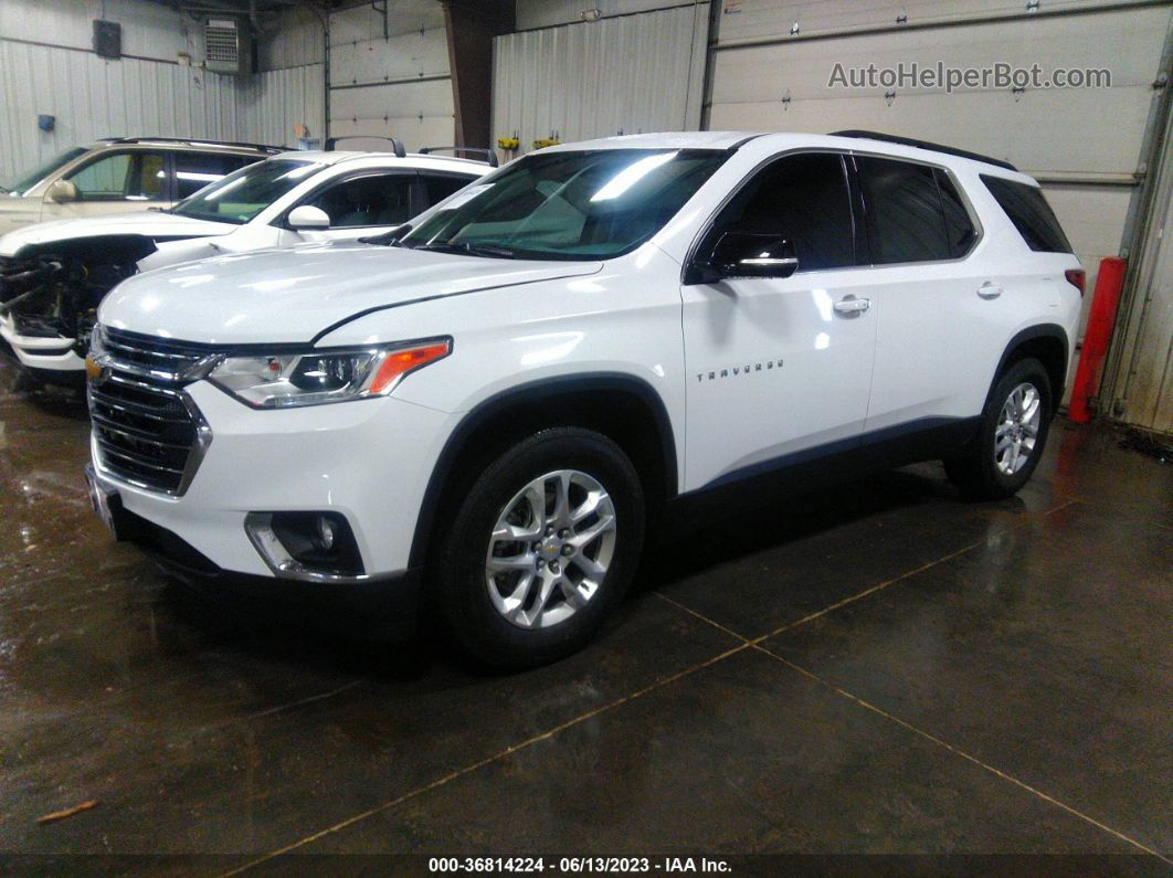 2020 Chevrolet Traverse Lt Cloth White vin: 1GNEVGKW1LJ308642