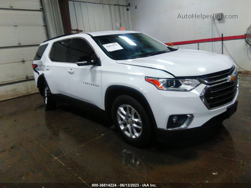 2020 Chevrolet Traverse Lt Cloth White vin: 1GNEVGKW1LJ308642