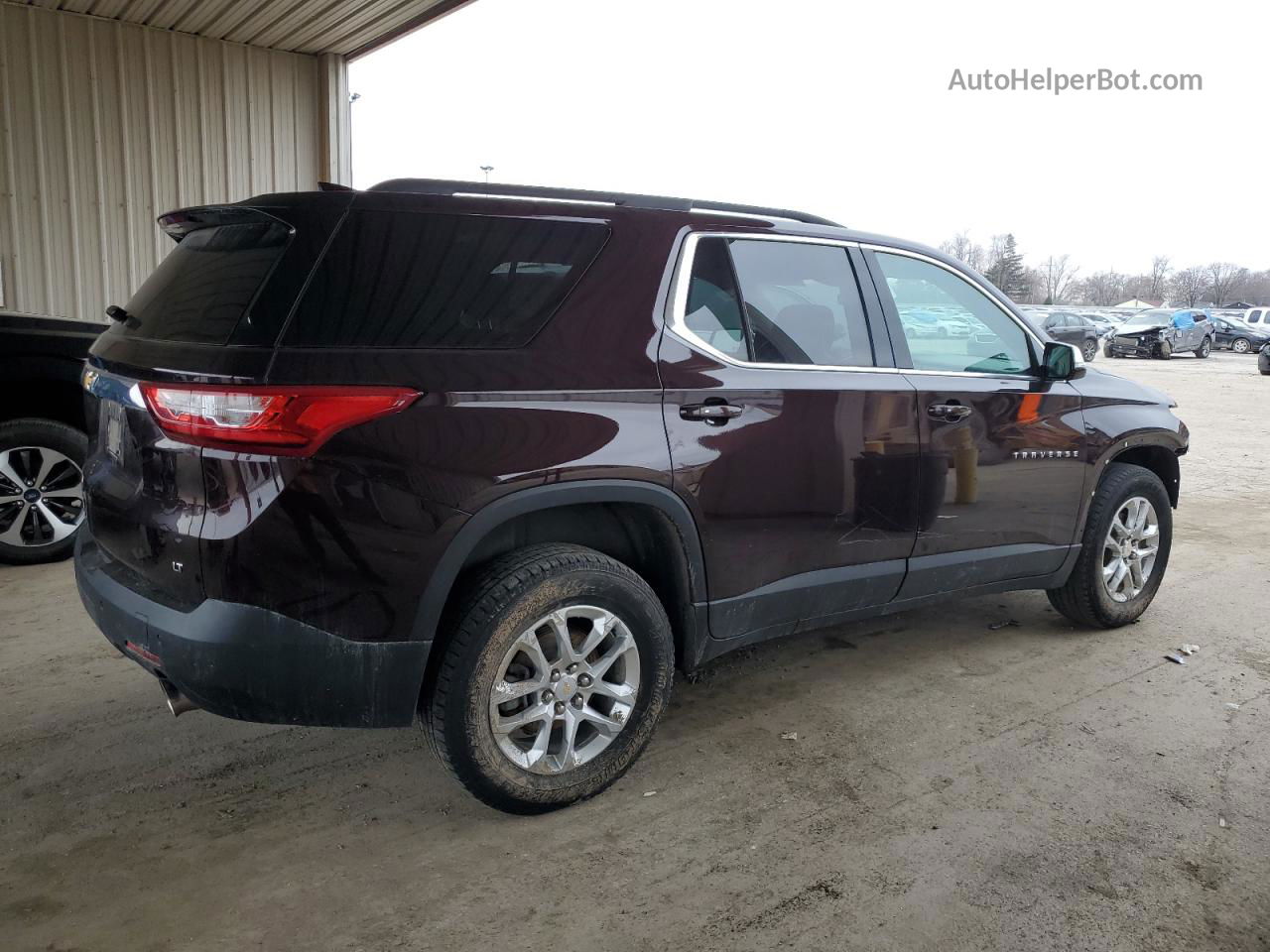 2020 Chevrolet Traverse Lt Brown vin: 1GNEVGKW3LJ154841