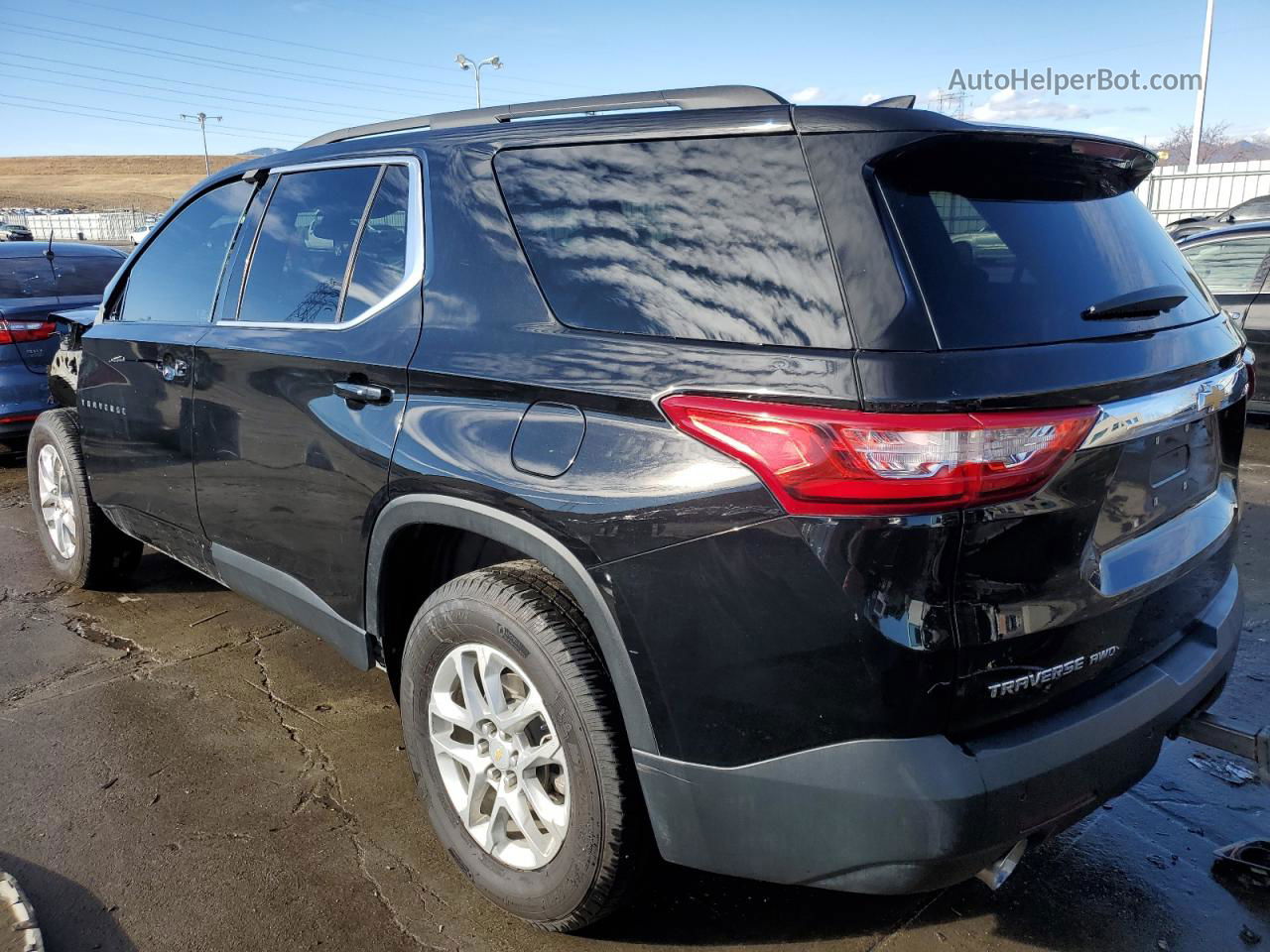 2020 Chevrolet Traverse Lt Black vin: 1GNEVGKW4LJ217686