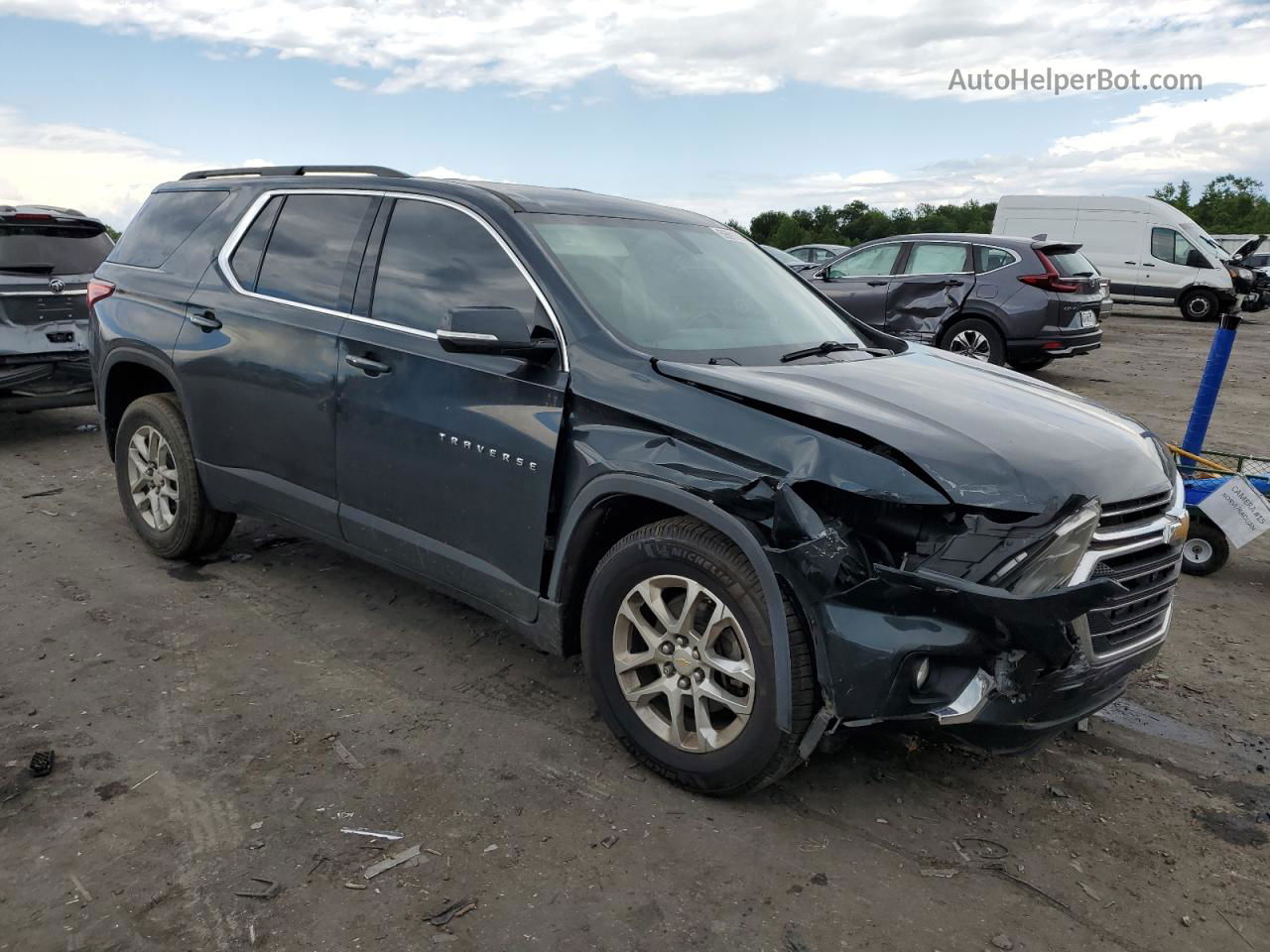 2020 Chevrolet Traverse Lt Charcoal vin: 1GNEVGKW6LJ102376