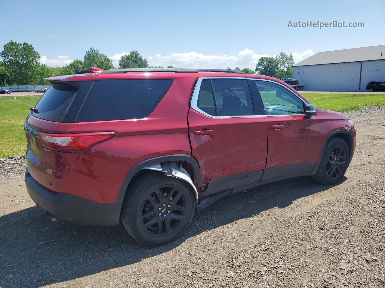 2020 Chevrolet Traverse Lt Красный vin: 1GNEVGKW7LJ227158