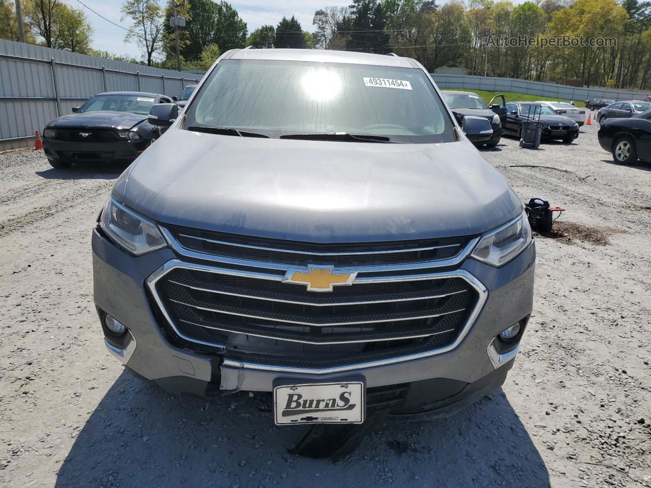 2020 Chevrolet Traverse Lt Gray vin: 1GNEVGKW7LJ277428