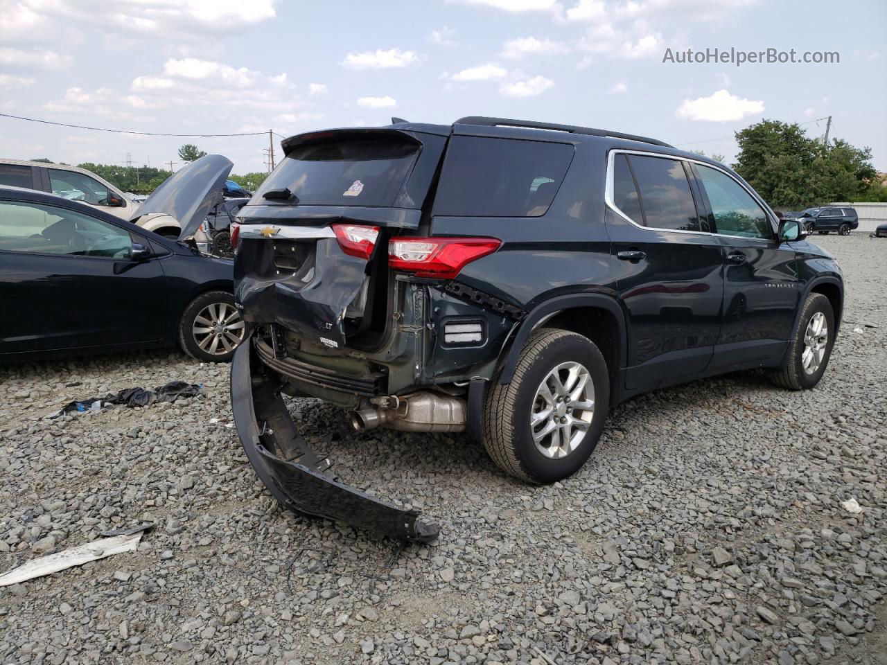 2020 Chevrolet Traverse Lt Серый vin: 1GNEVGKW8LJ168542