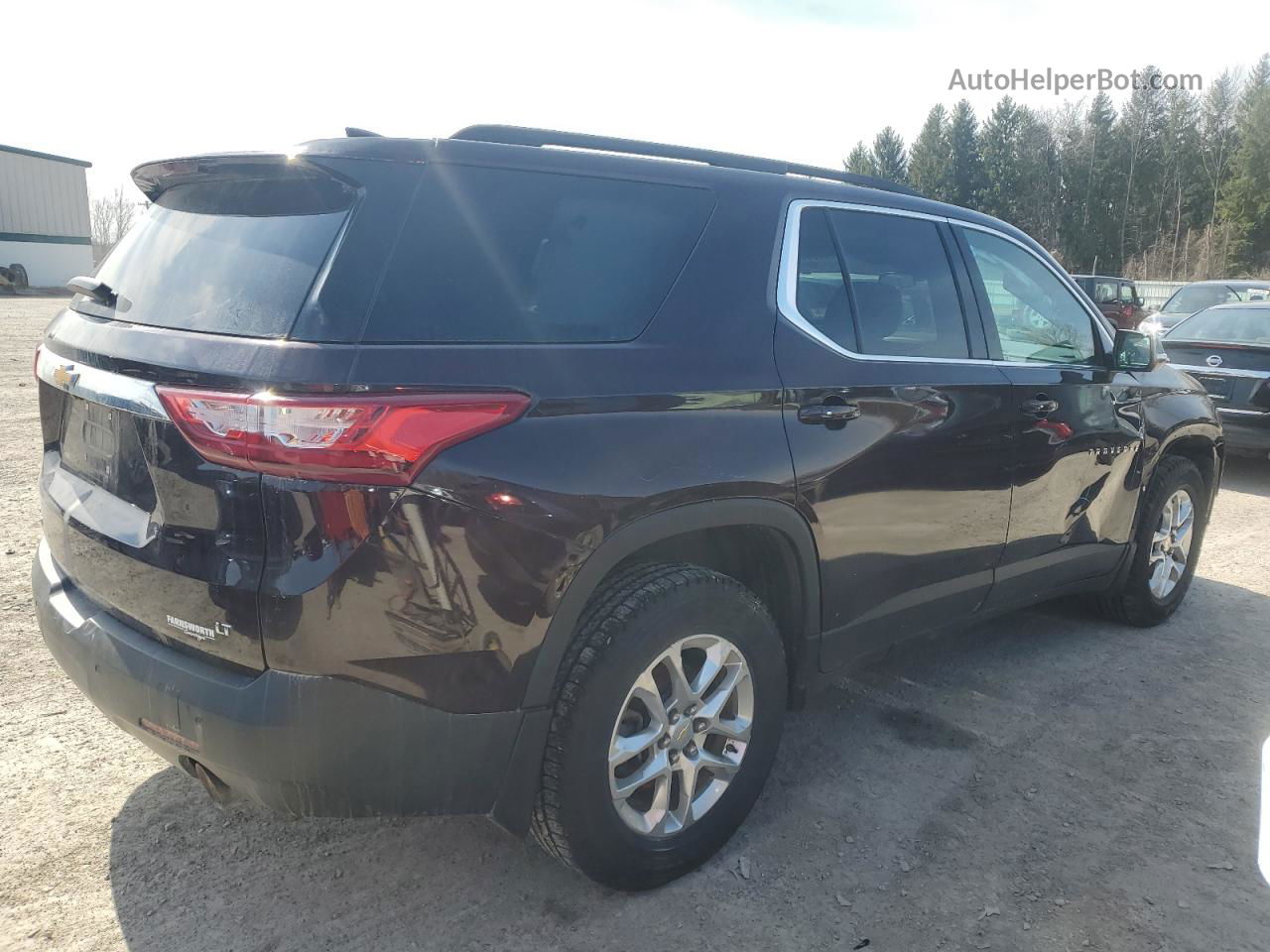 2020 Chevrolet Traverse Lt Burgundy vin: 1GNEVGKW9LJ257097