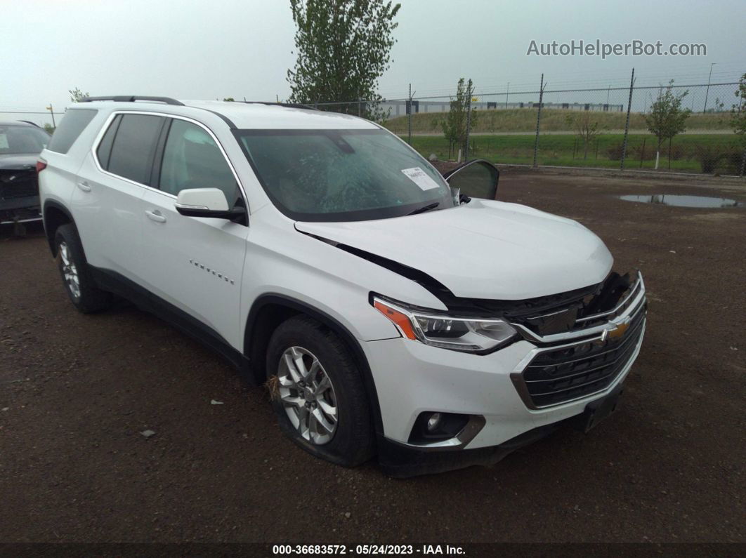 2020 Chevrolet Traverse Lt Cloth White vin: 1GNEVGKWXLJ122968