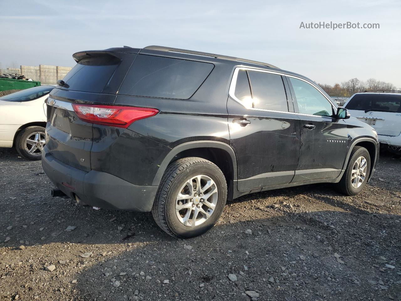 2020 Chevrolet Traverse Lt Black vin: 1GNEVGKWXLJ140855