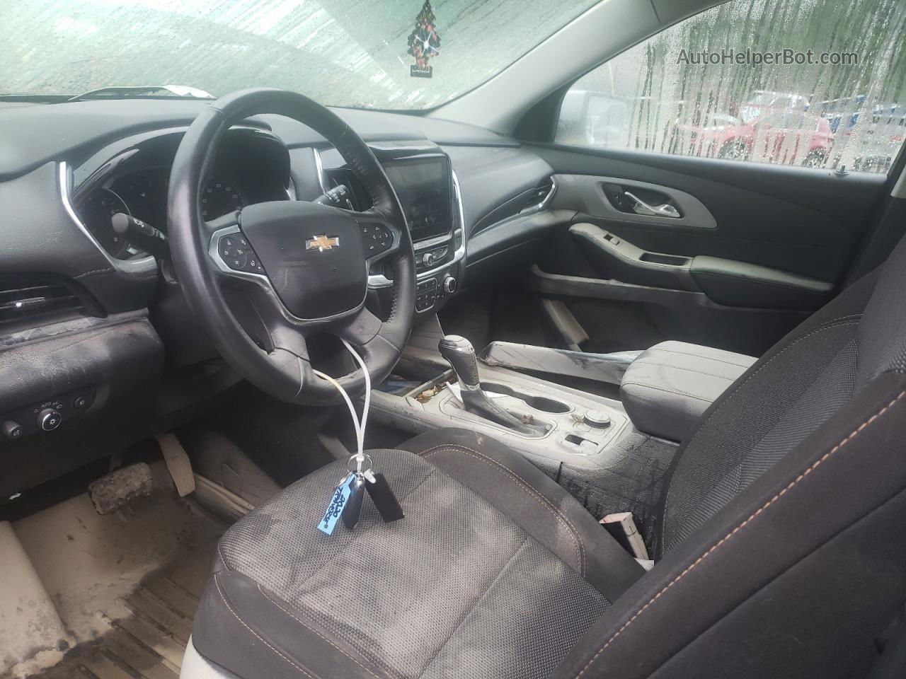 2020 Chevrolet Traverse Lt Silver vin: 1GNEVGKWXLJ199906