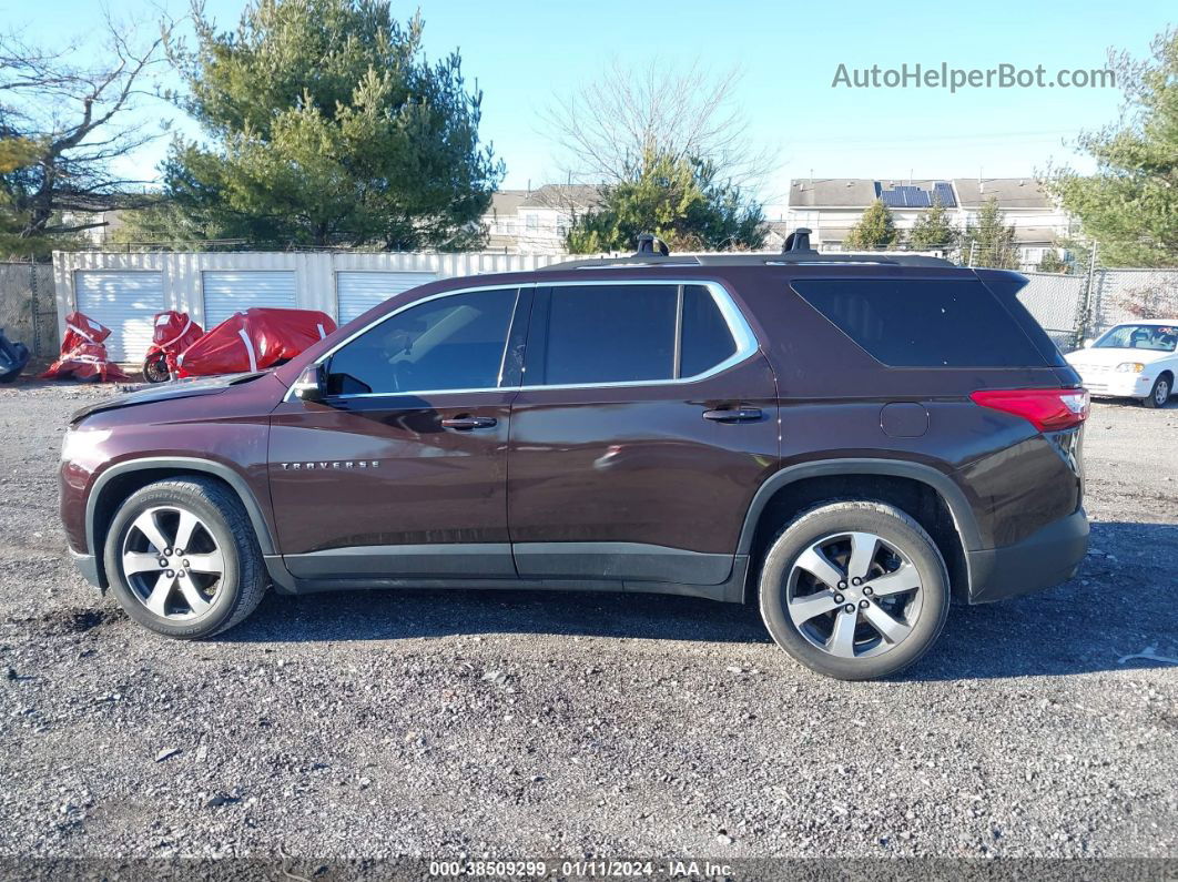 2020 Chevrolet Traverse Awd Lt Leather Бордовый vin: 1GNEVHKW0LJ177712