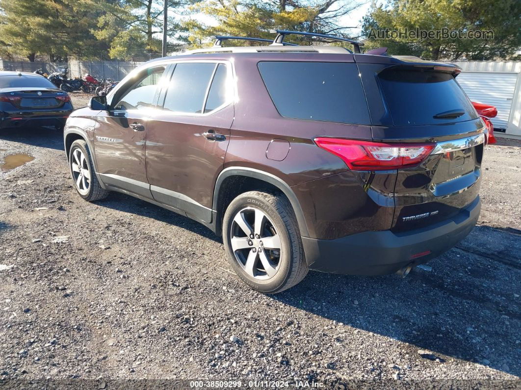 2020 Chevrolet Traverse Awd Lt Leather Burgundy vin: 1GNEVHKW0LJ177712