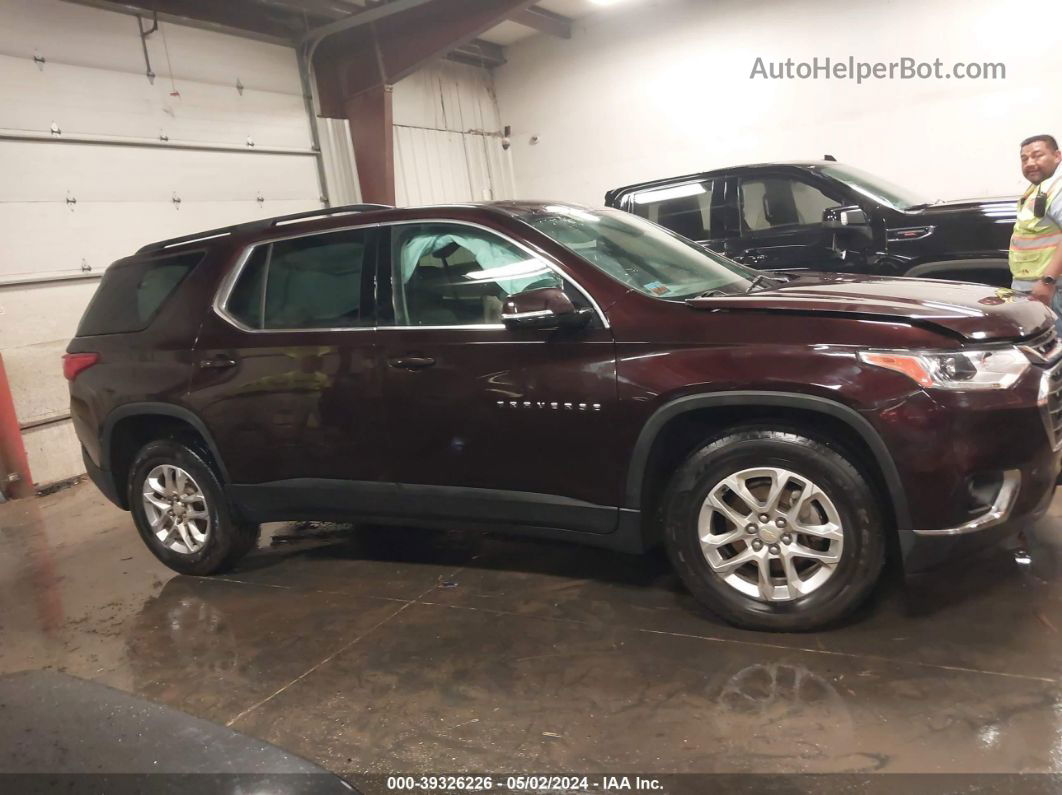 2020 Chevrolet Traverse Awd Lt Leather Purple vin: 1GNEVHKW0LJ193635