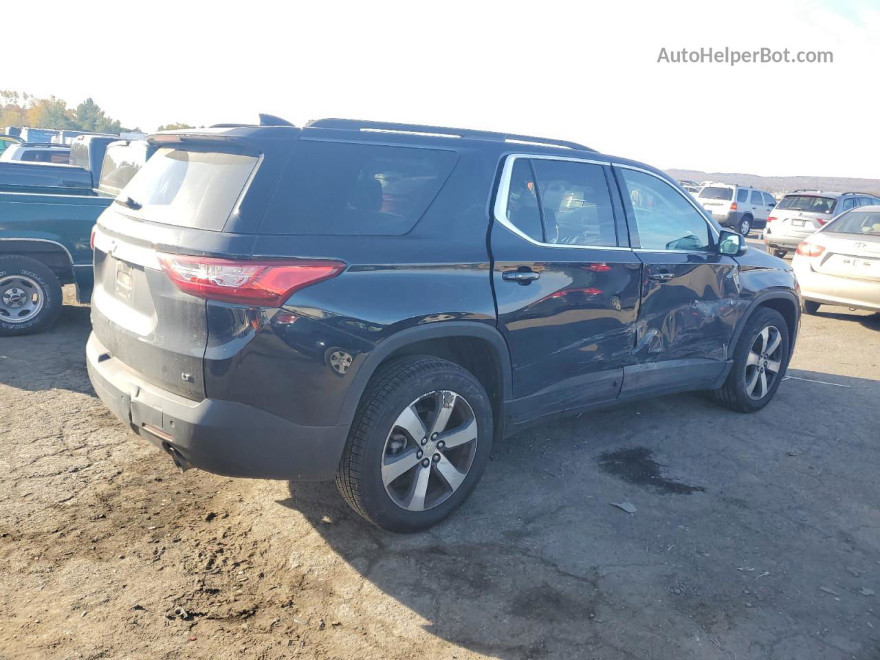 2020 Chevrolet Traverse Lt Blue vin: 1GNEVHKW1LJ112044