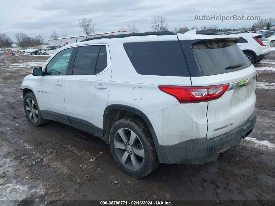 2020 Chevrolet Traverse Awd Lt Leather White vin: 1GNEVHKW1LJ141690