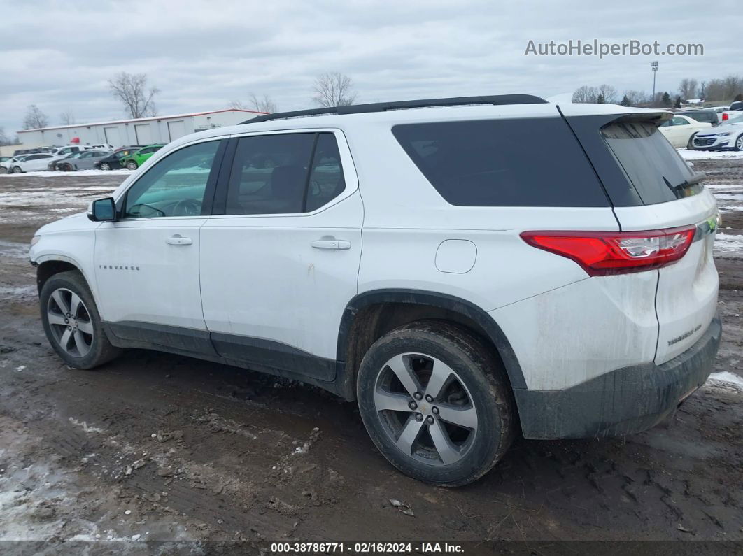 2020 Chevrolet Traverse Awd Lt Leather White vin: 1GNEVHKW1LJ141690