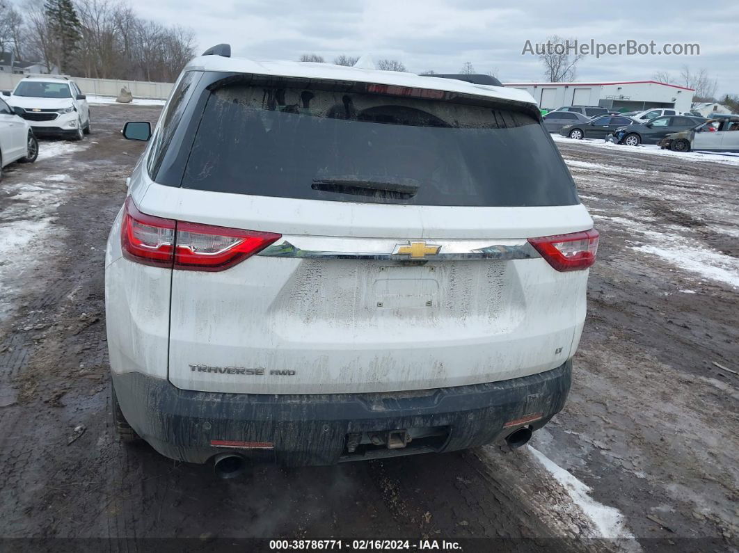 2020 Chevrolet Traverse Awd Lt Leather White vin: 1GNEVHKW1LJ141690