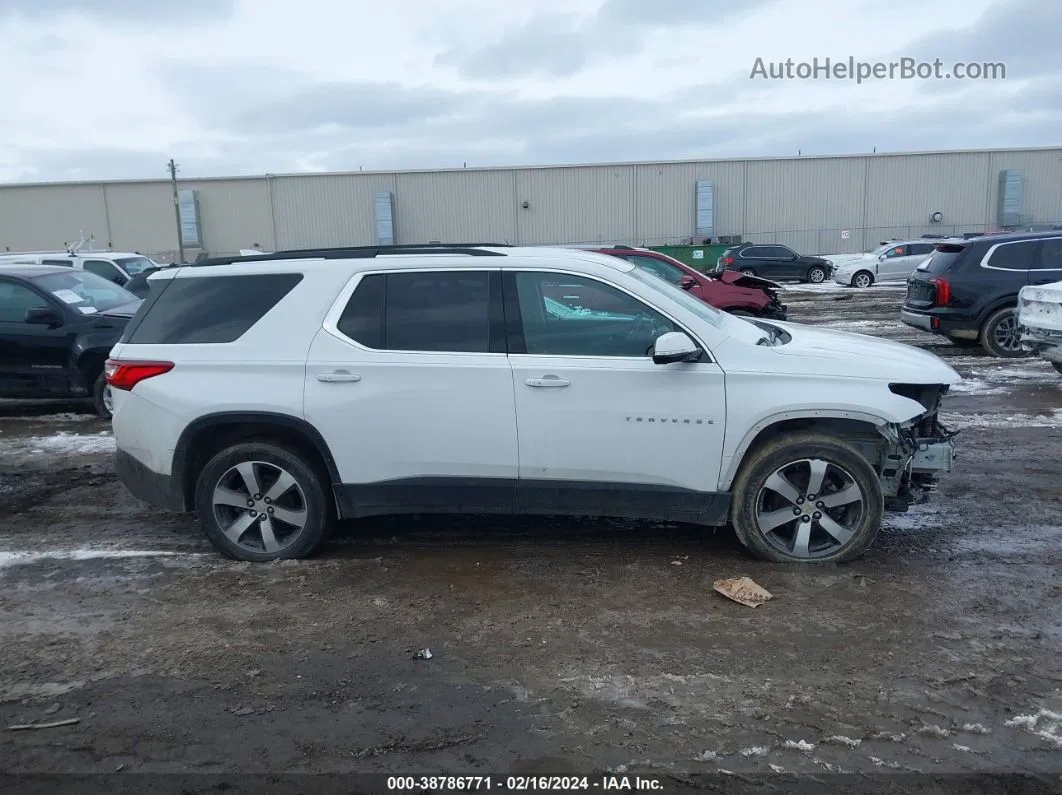 2020 Chevrolet Traverse Awd Lt Leather White vin: 1GNEVHKW1LJ141690