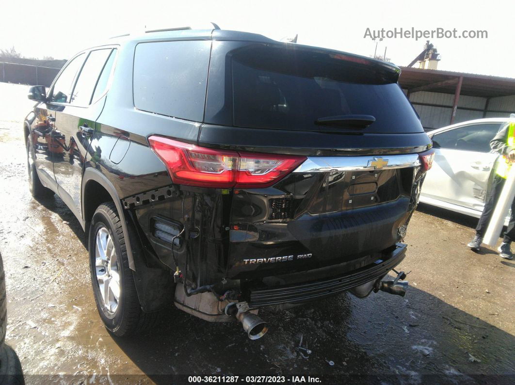 2020 Chevrolet Traverse Lt Leather Черный vin: 1GNEVHKW2LJ143089