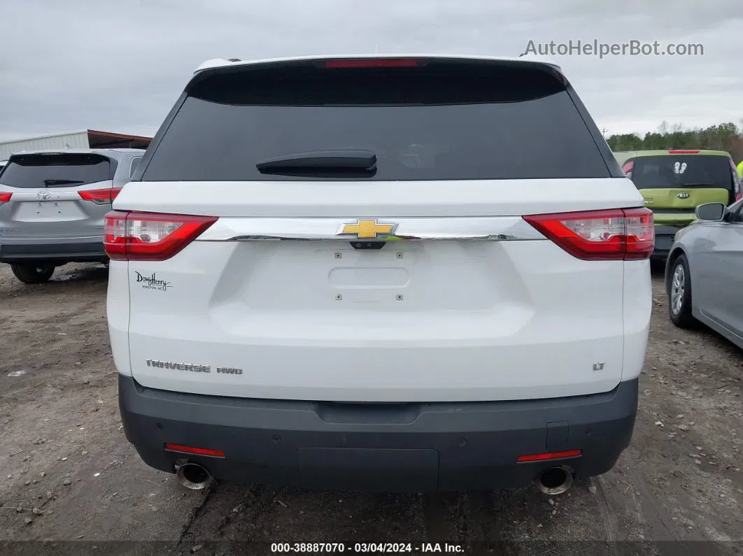 2020 Chevrolet Traverse Awd Lt Leather White vin: 1GNEVHKW2LJ245931