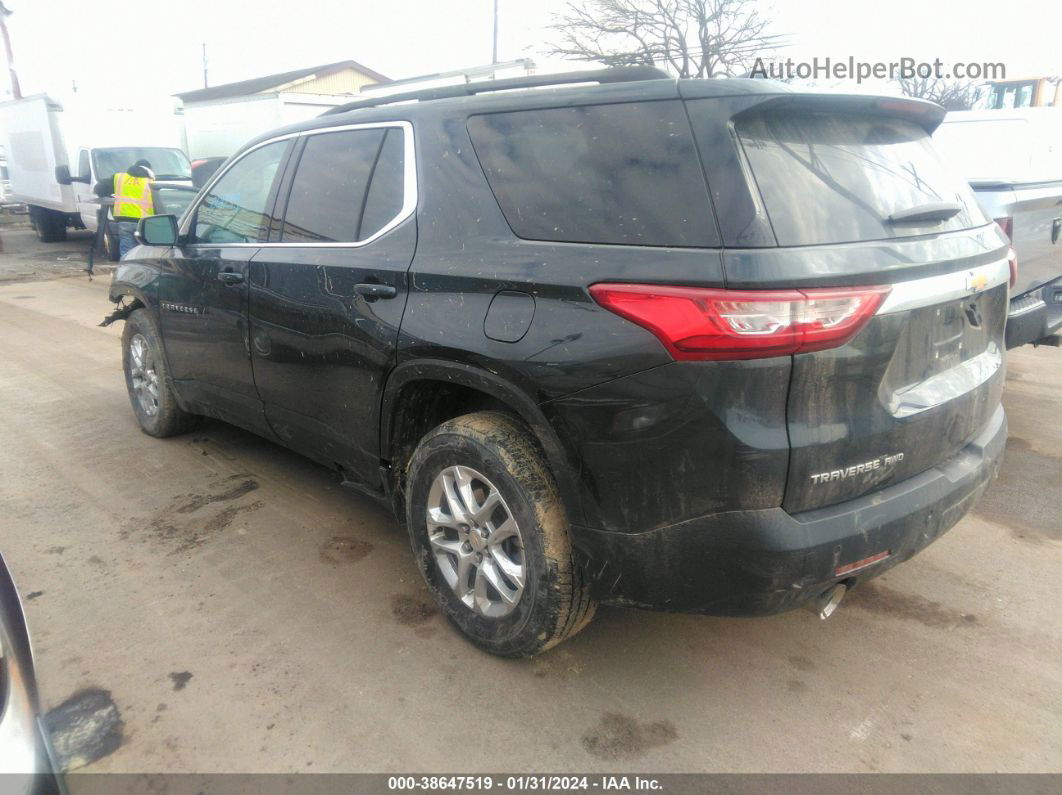 2020 Chevrolet Traverse Awd Lt Leather Черный vin: 1GNEVHKW2LJ324886